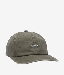  Obey Pigment Bold 6 Panel Strapback