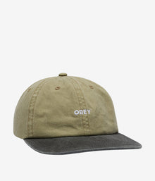  Obey 2 Tone Bold 6 Panel Strapback