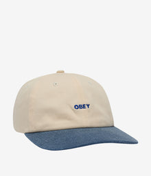  Obey 2 Tone Bold 6 Panel Strapback