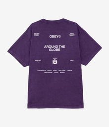  Obey Around The Globe T-Shirt