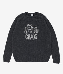  Pop Knitted Chaos Crewneck