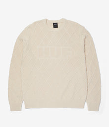  Huf Grid Crewneck Sweater