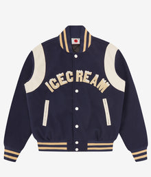  Ice Drippy Varsity Jacket